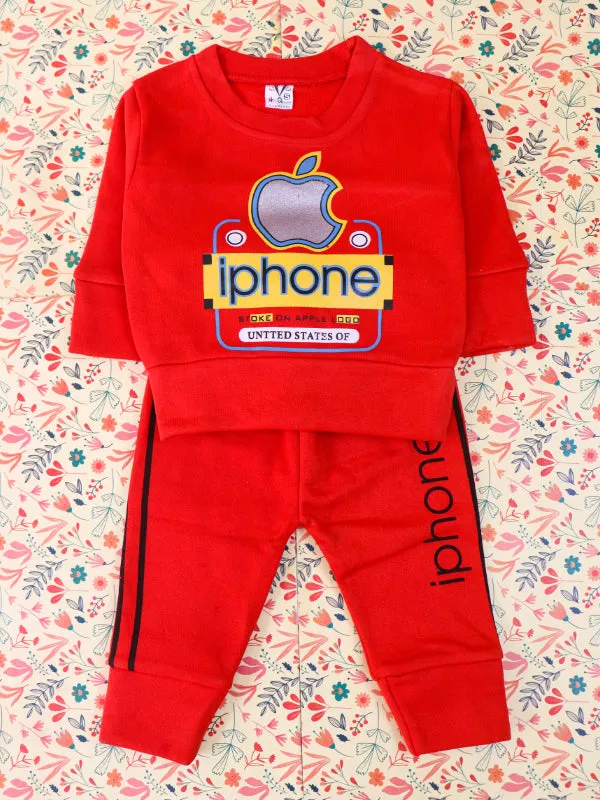 1.5Yr - 4Yrs Apple Red Suit For Kids SG BS84