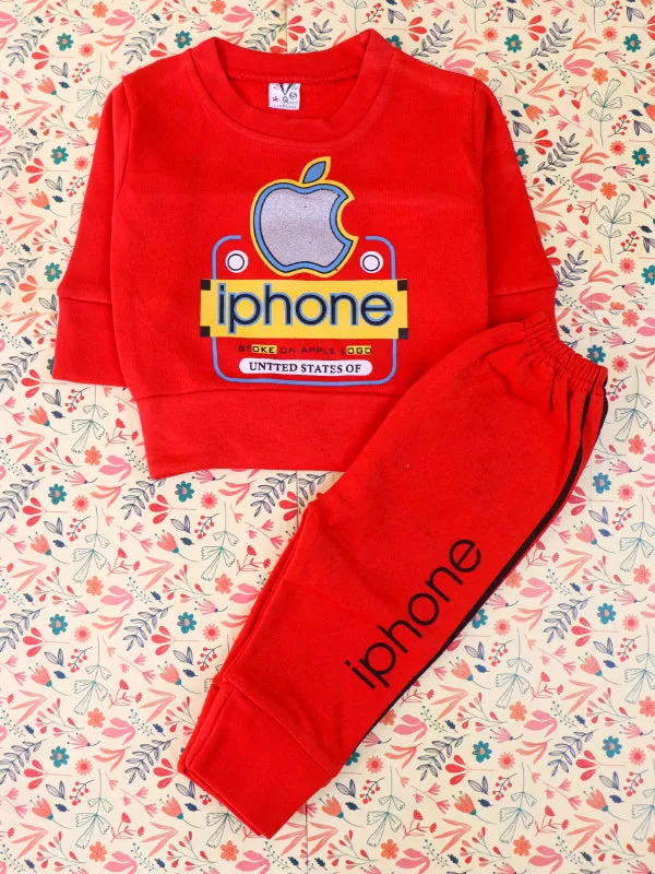 1.5Yr - 4Yrs Apple Red Suit For Kids SG BS84