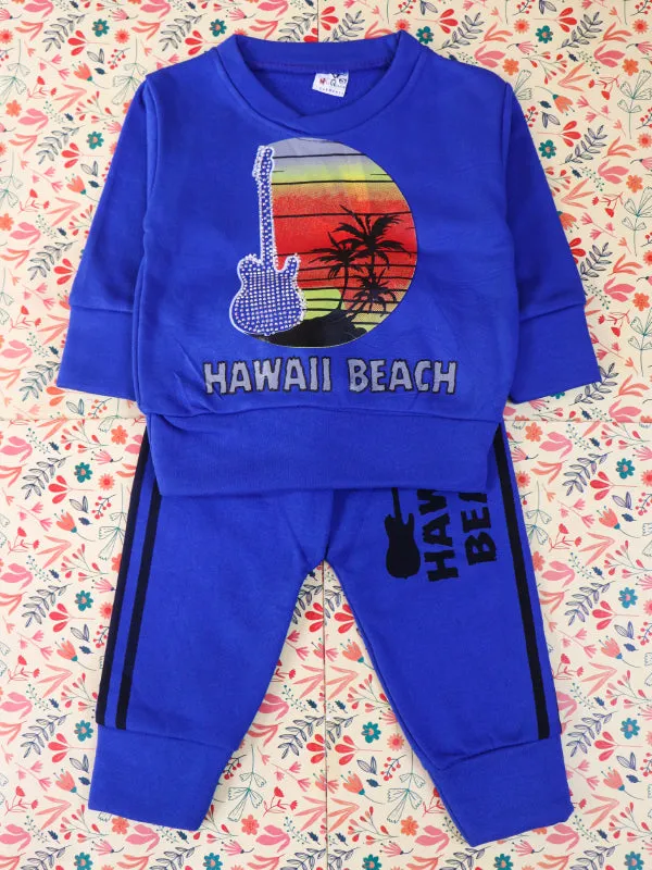 1.5Yr - 4Yrs Beach Royal Blue Suit For Kids SG BS85