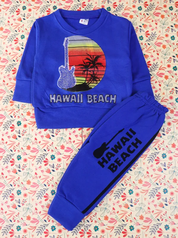 1.5Yr - 4Yrs Beach Royal Blue Suit For Kids SG BS85