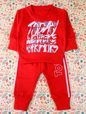 1.5Yr - 4Yrs Day Red Suit For Kids SG BS87