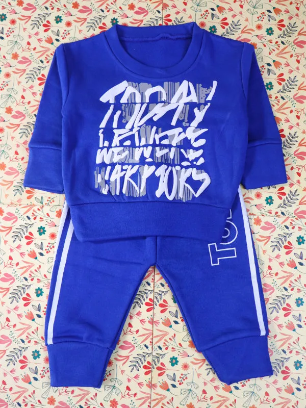 1.5Yr - 4Yrs Day Royal Blue Suit For Kids SG BS87