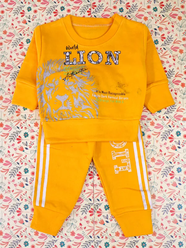 1.5Yr - 4Yrs Lion Yellow Suit For Kids SG BS88