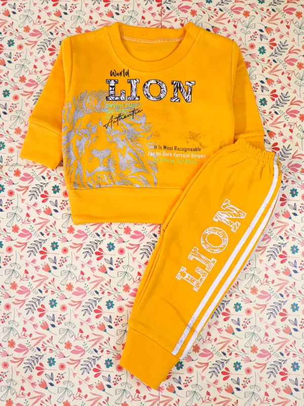 1.5Yr - 4Yrs Lion Yellow Suit For Kids SG BS88