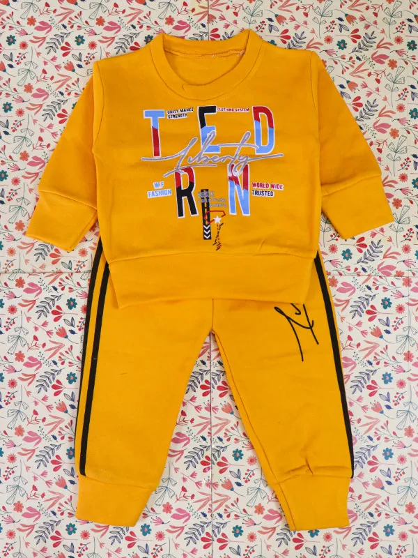 1.5Yr - 4Yrs TED Yellow Suit For Kids SG BS89