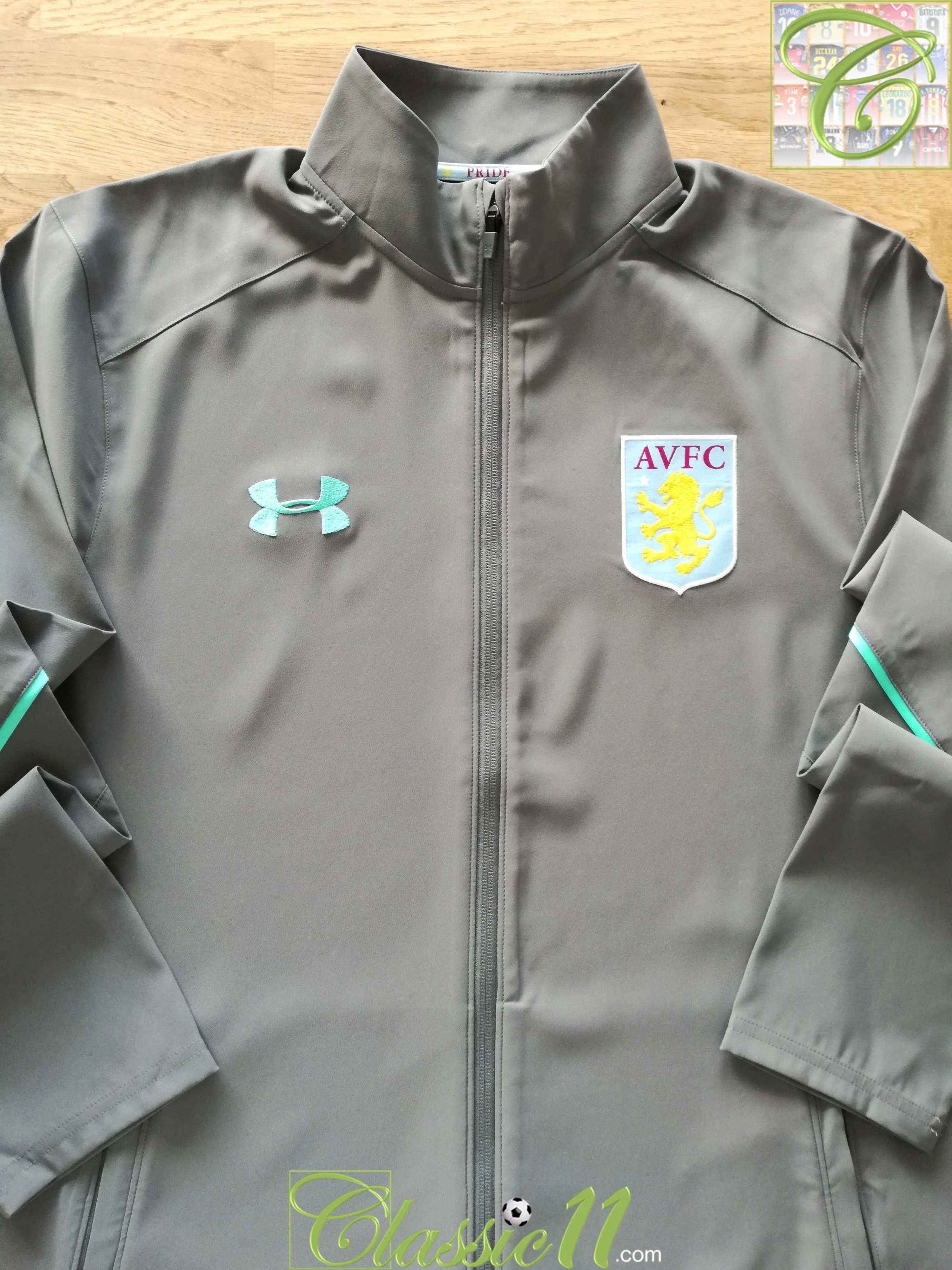 2017/18 Aston Villa Football Travel Jacket (XXL) *BNWT*