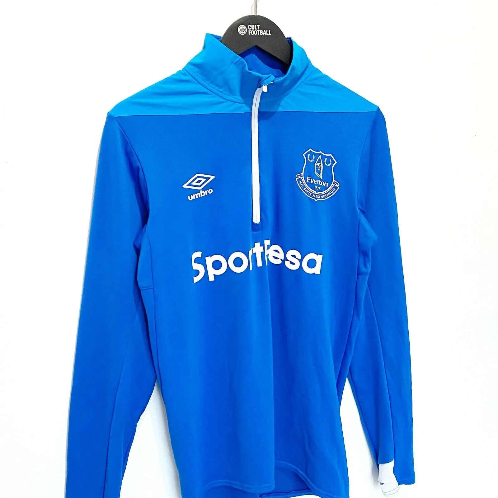 2018/19 EVERTON Vintage Umbro Warm Up Football Training Track Top Jacket (S)