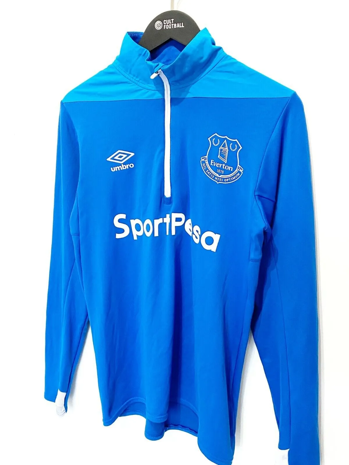 2018/19 EVERTON Vintage Umbro Warm Up Football Training Track Top Jacket (S)