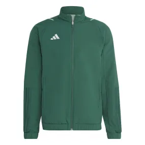 ADIDAS TIRO 23 COMPETITION PRESENTATION JACKET TEAM DARK GREEN