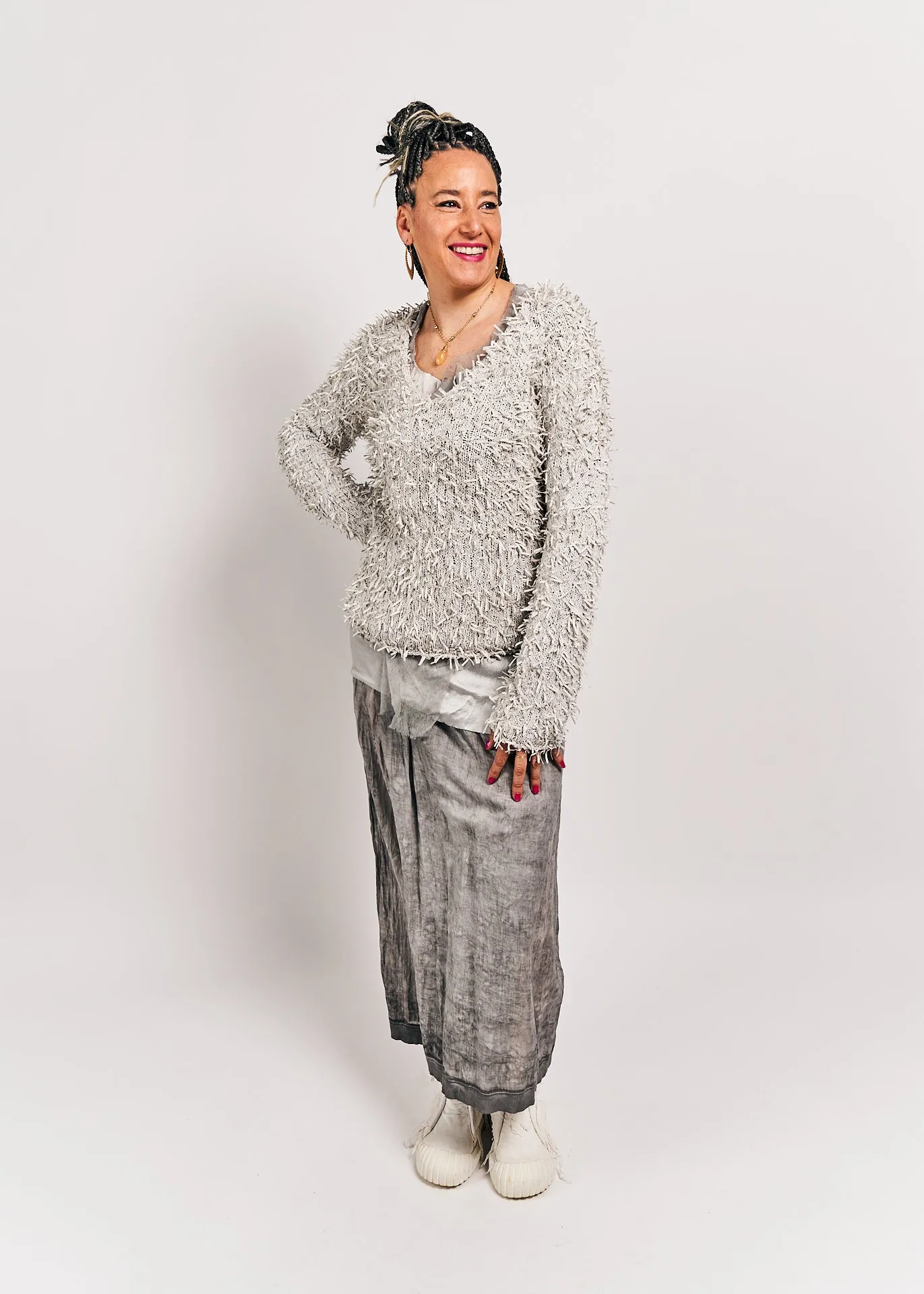 Annette Gortz  Pullover Nola Grey