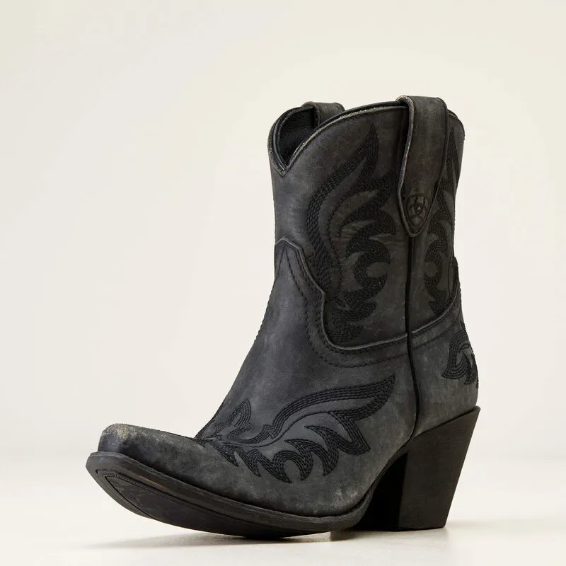 Ariat Women's Chandler Distressed Black Shortie