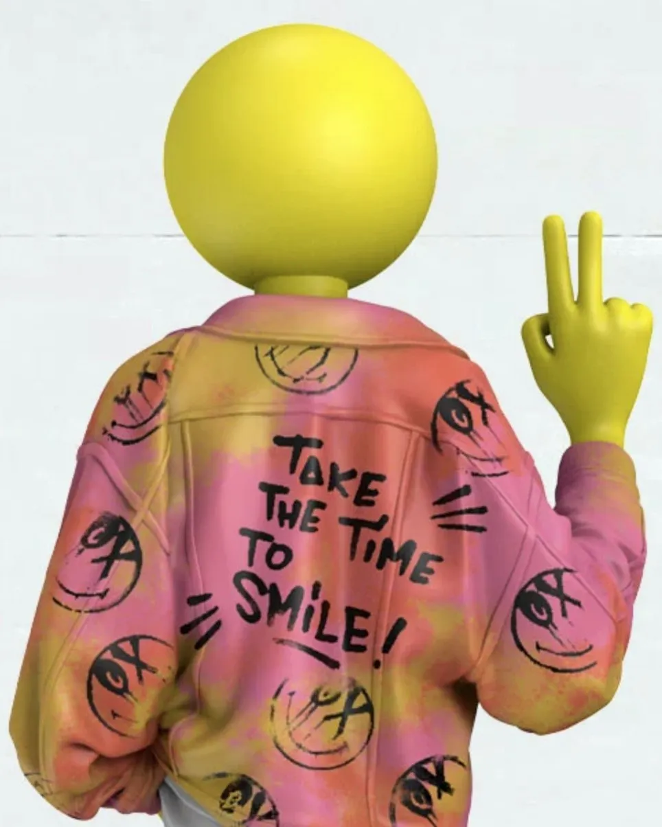 B SMILEY 50TH Anniversary Edition Art Toy by Mr André Saraiva x Smiley