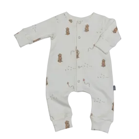 Baby Jumpsuit Rib Labradoodle Creme