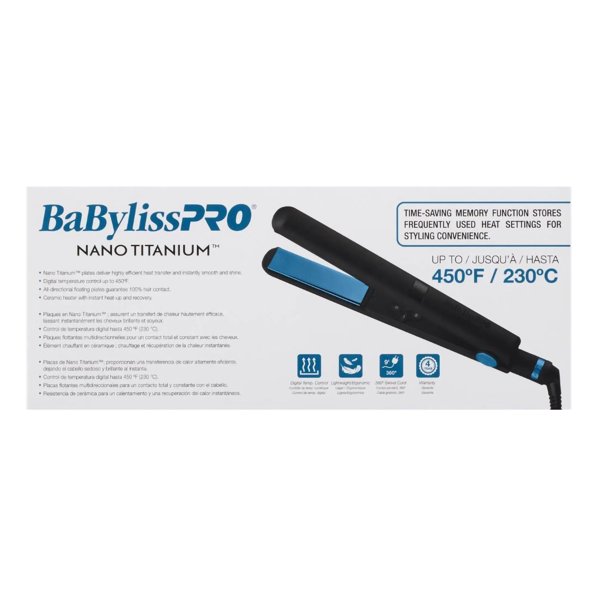 Babylisspro Limited Edition 1" Digital Flat Iron - Item No. BNTMB4095TUC