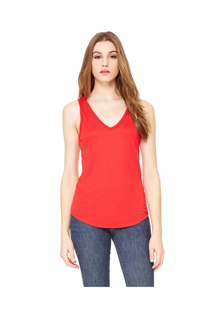 Bella   Canvas B8805: Ladies' Flowy V-Neck Tank