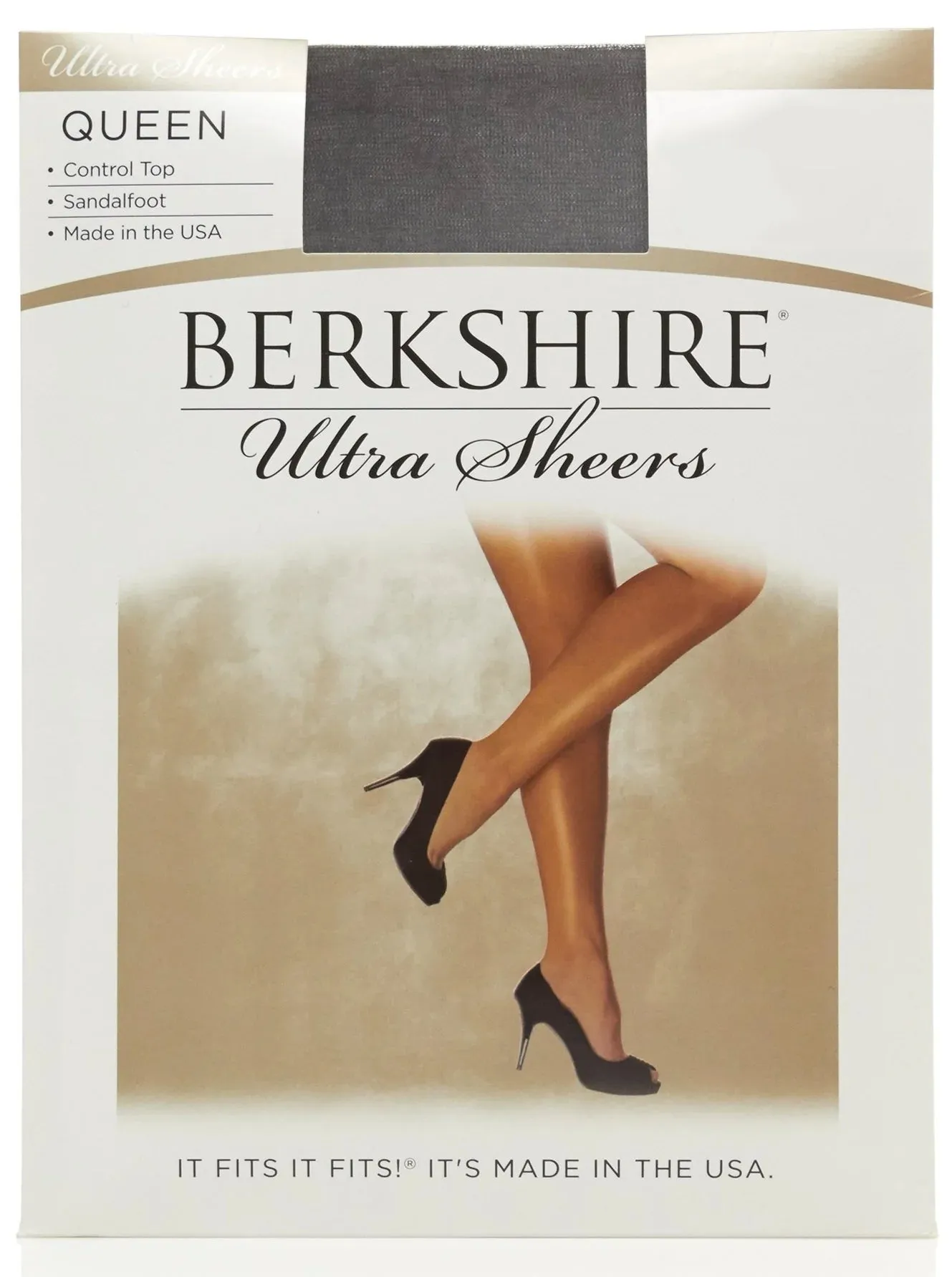 Berkshire Queen Ultra Sheer Control Top Pantyhose 4411