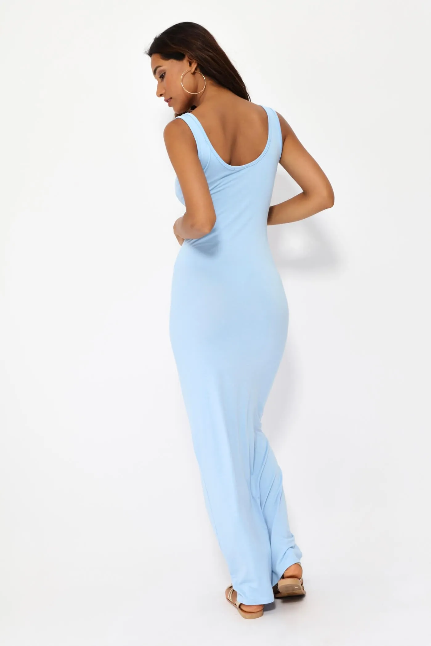 Bluebell Jersey Bodycon Maxi Dress