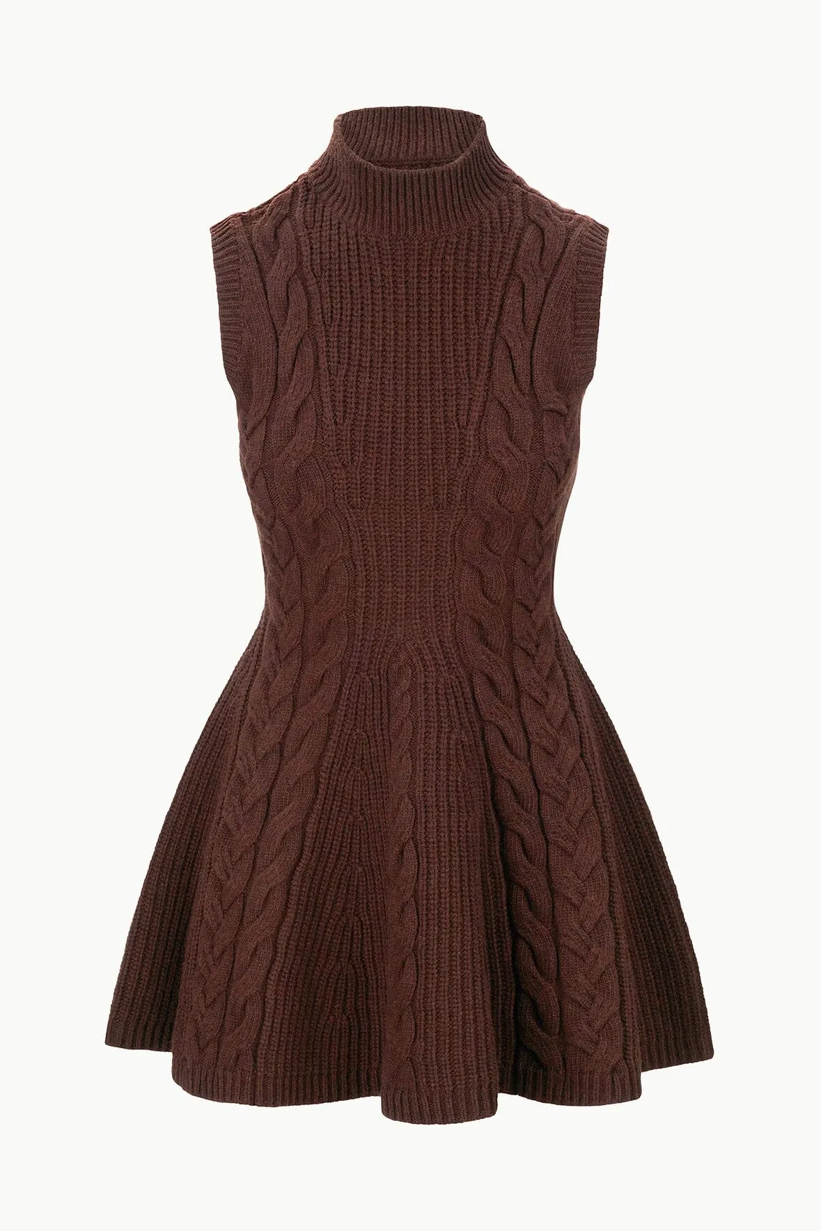 CHARADE DRESS | DARK CHOCOLATE