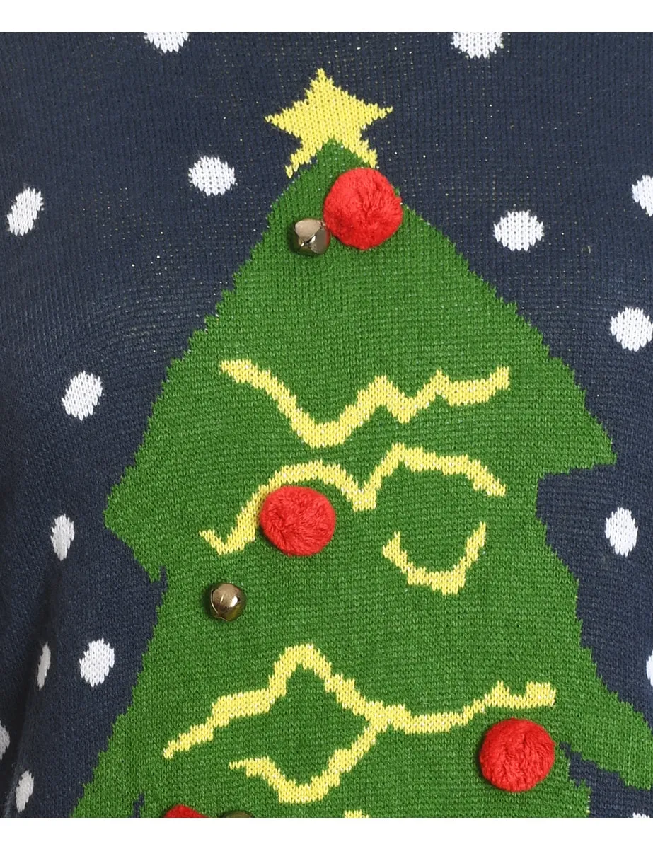 Christmas Tree Design Jumper - XS