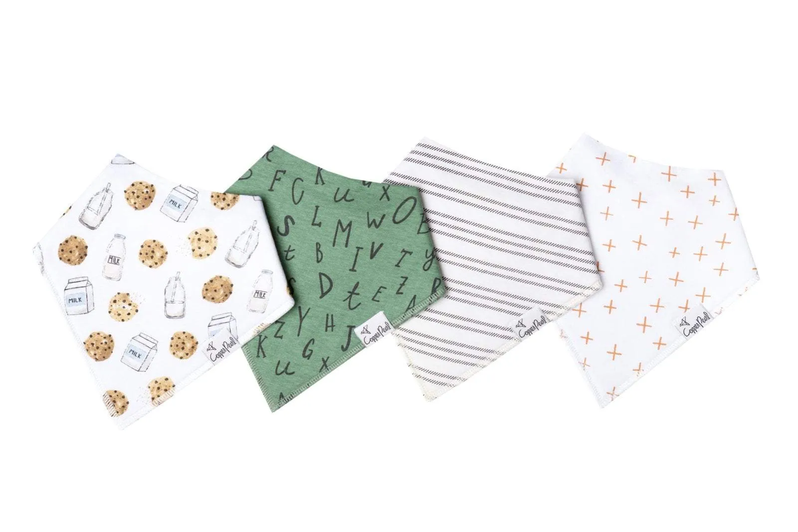 Copper Pearl - 4pk Bandana Bib