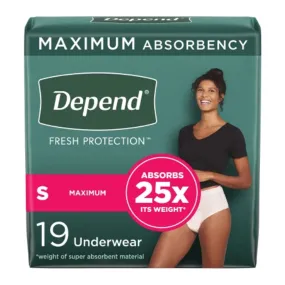 Depend Fresh Protection Underwear for Women