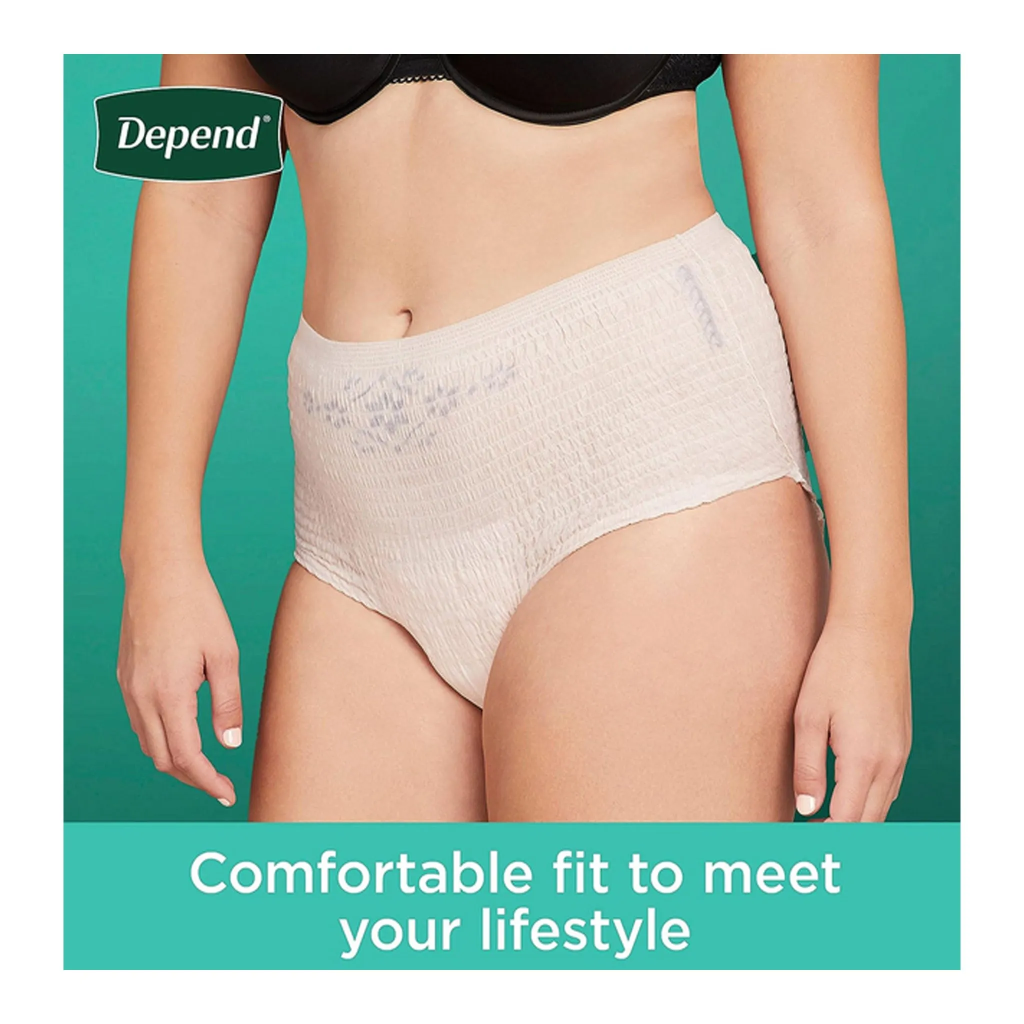 Depend Fresh Protection Underwear for Women