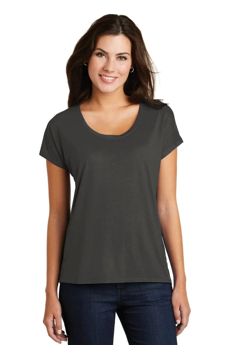 District DM412:  Women's Drapey Dolman Tee