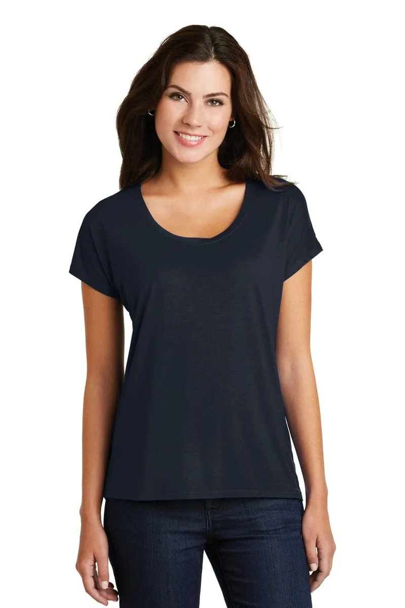 District DM412:  Women's Drapey Dolman Tee