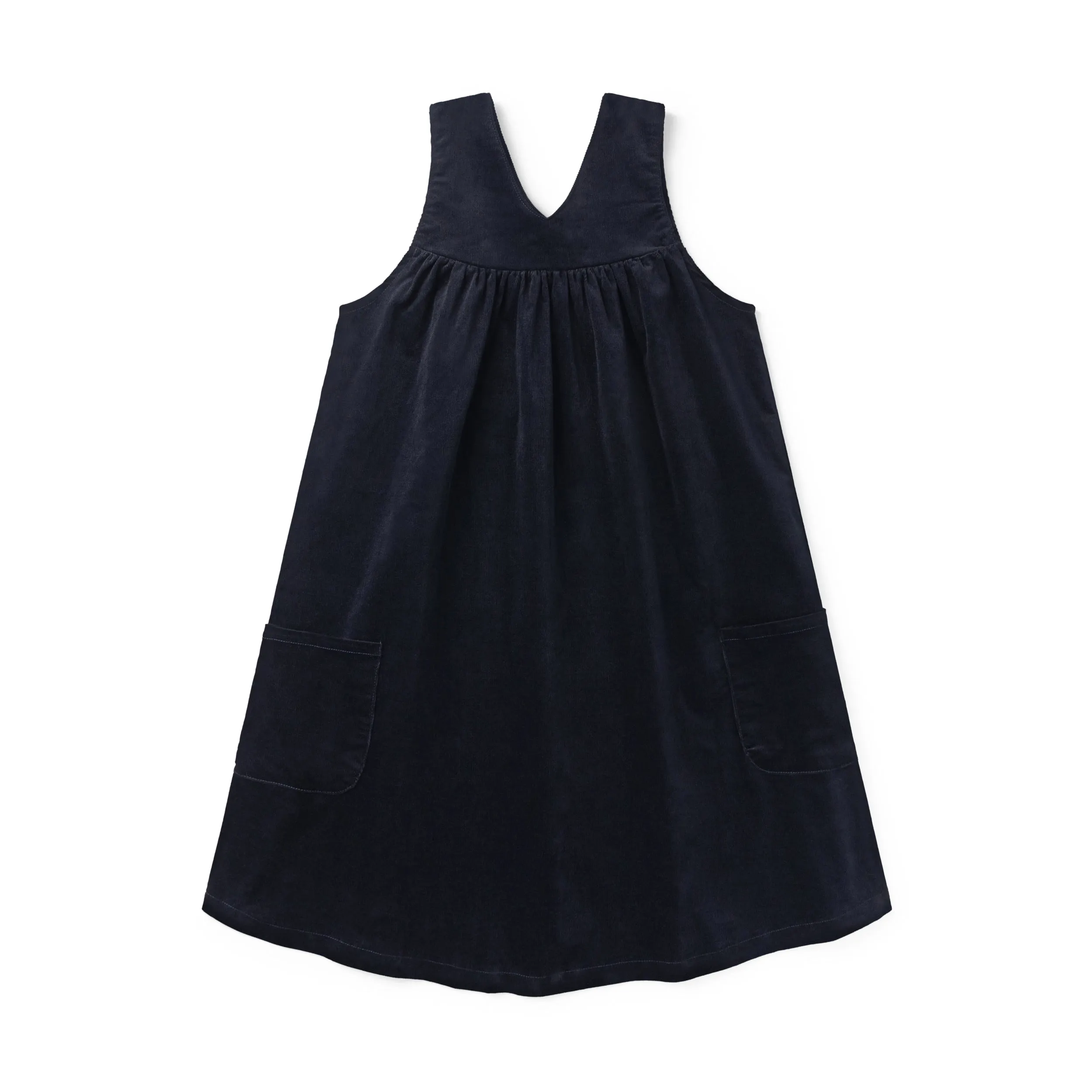 dress corduroy jumper - navy