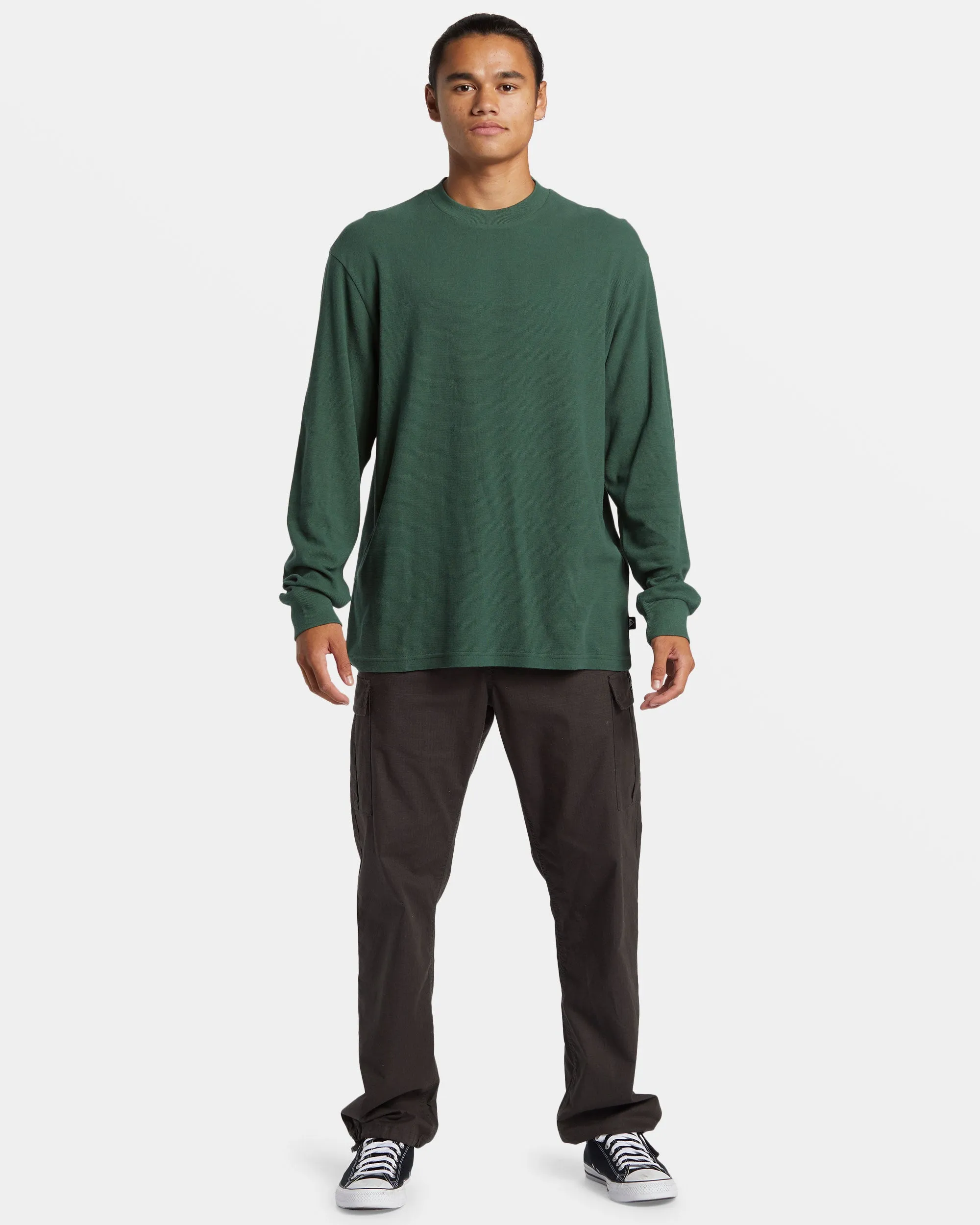 Drills Long Sleeve Thermal Shirt - Forest