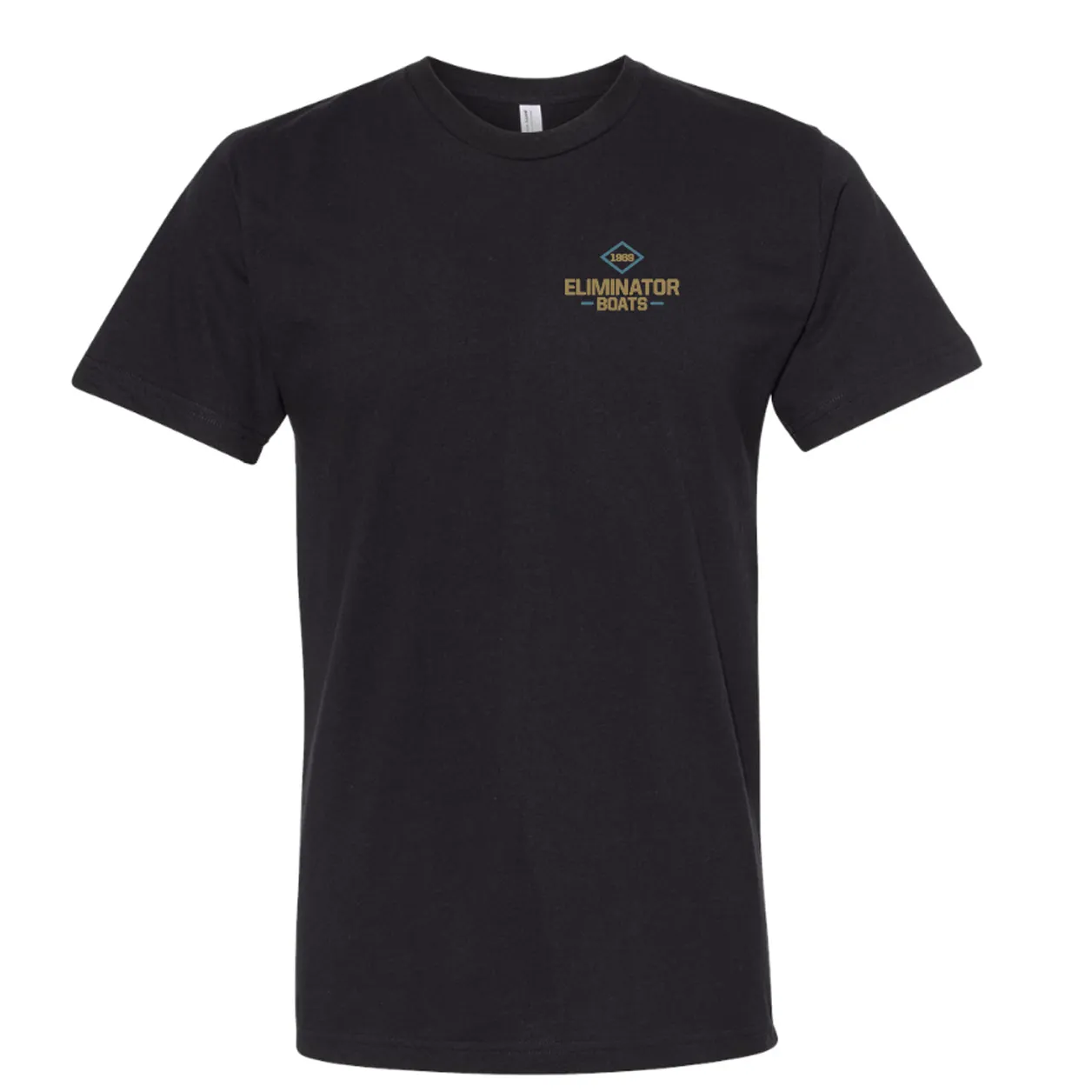 Eliminator Boats Men's Arch Block T-Shirt (Black)