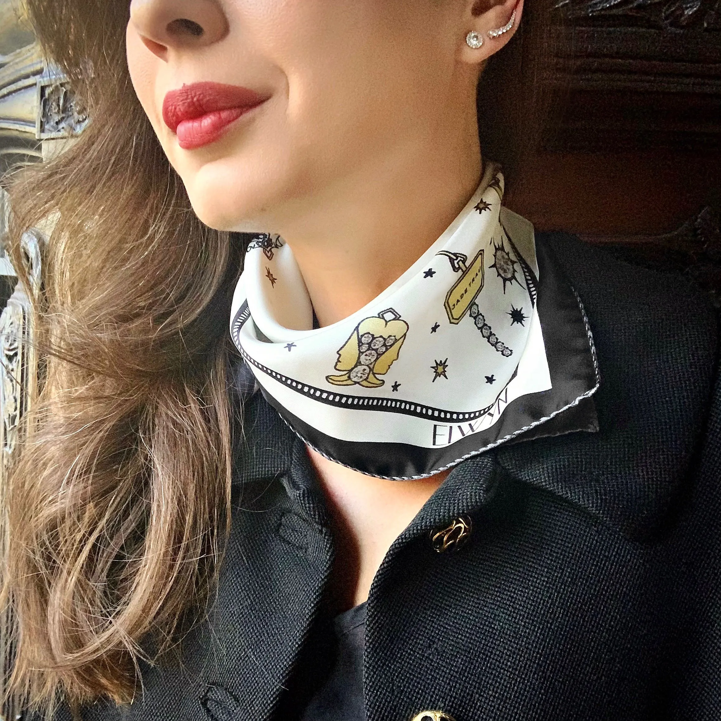 Elwyn x Jade Trau Silk Scarf