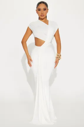 Elysian Slice Cut-Out Maxi Dress