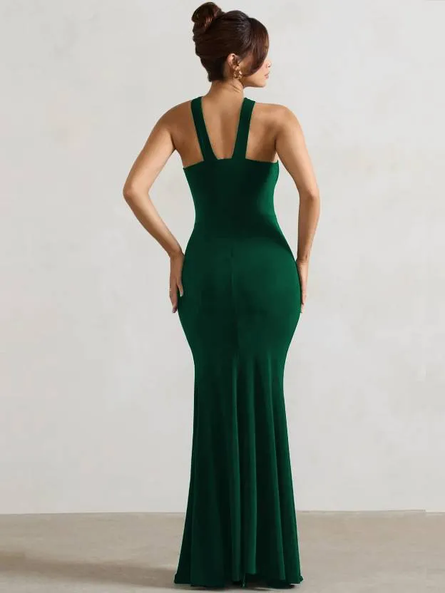 Emerald Green Bodycon Dress