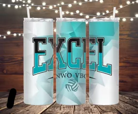 Excel Volleyball 20oz. Tumbler