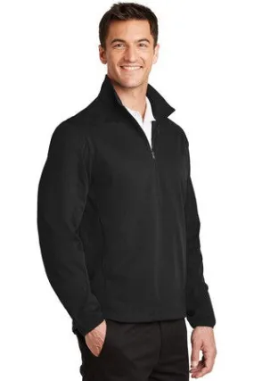 Fellers Logo Port Authority® Active 1/2-Zip Soft Shell Jacket - J716