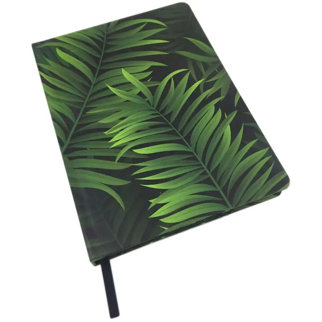 Ferns Dark Green Fashion Lined Journal 6in x 8in