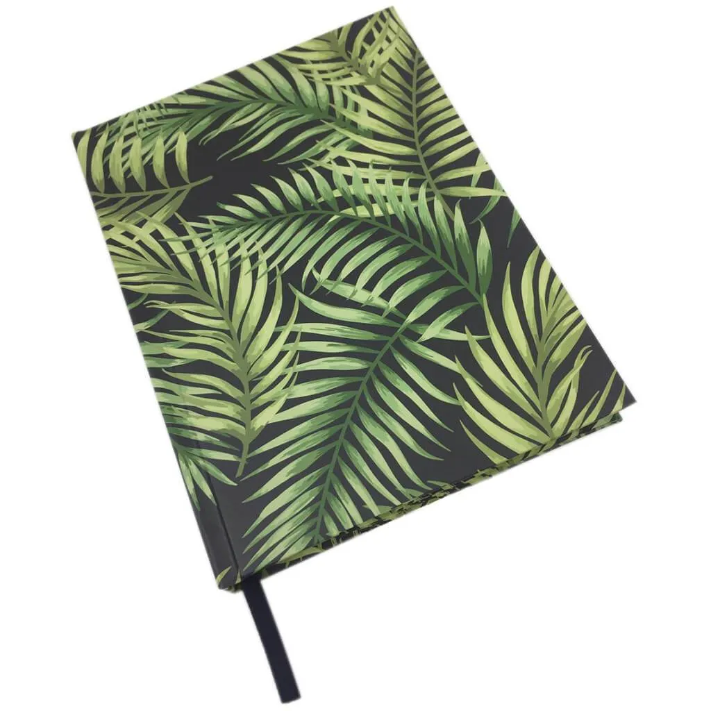 Ferns Light Green Limited Edition Fashion Lined Journal 6in x 8in