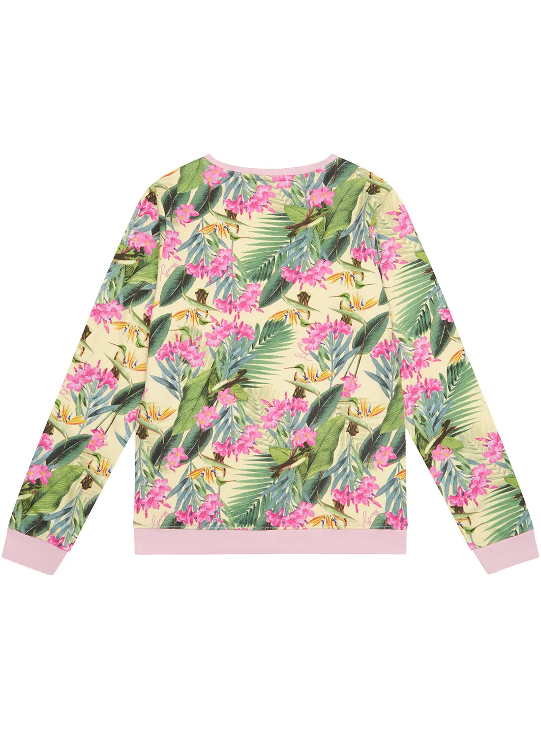 Floral Print Long Sleeve Jumper (7-16)