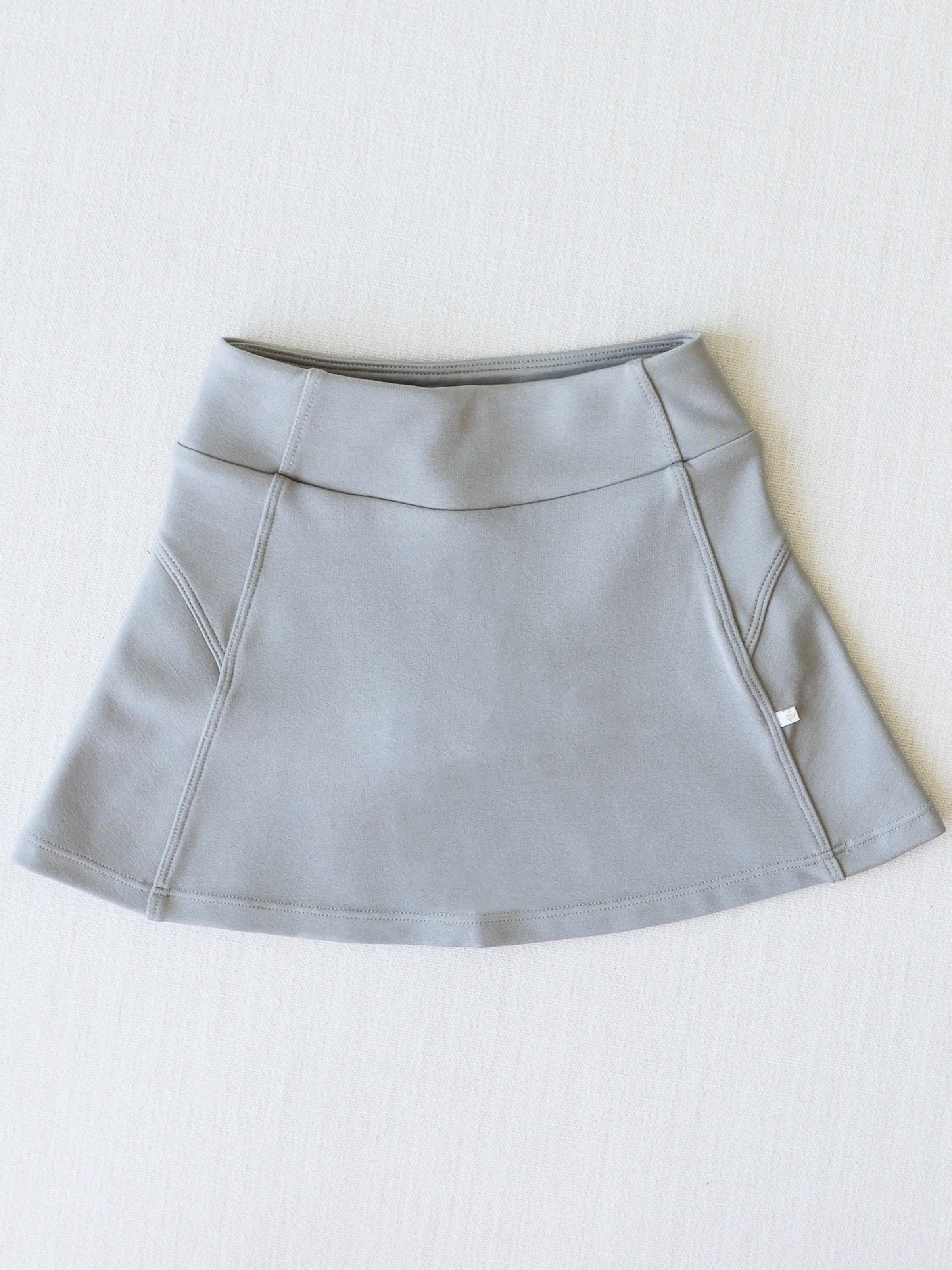 Flowy Skort - Steel Gray