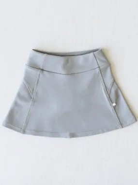 Flowy Skort - Steel Gray