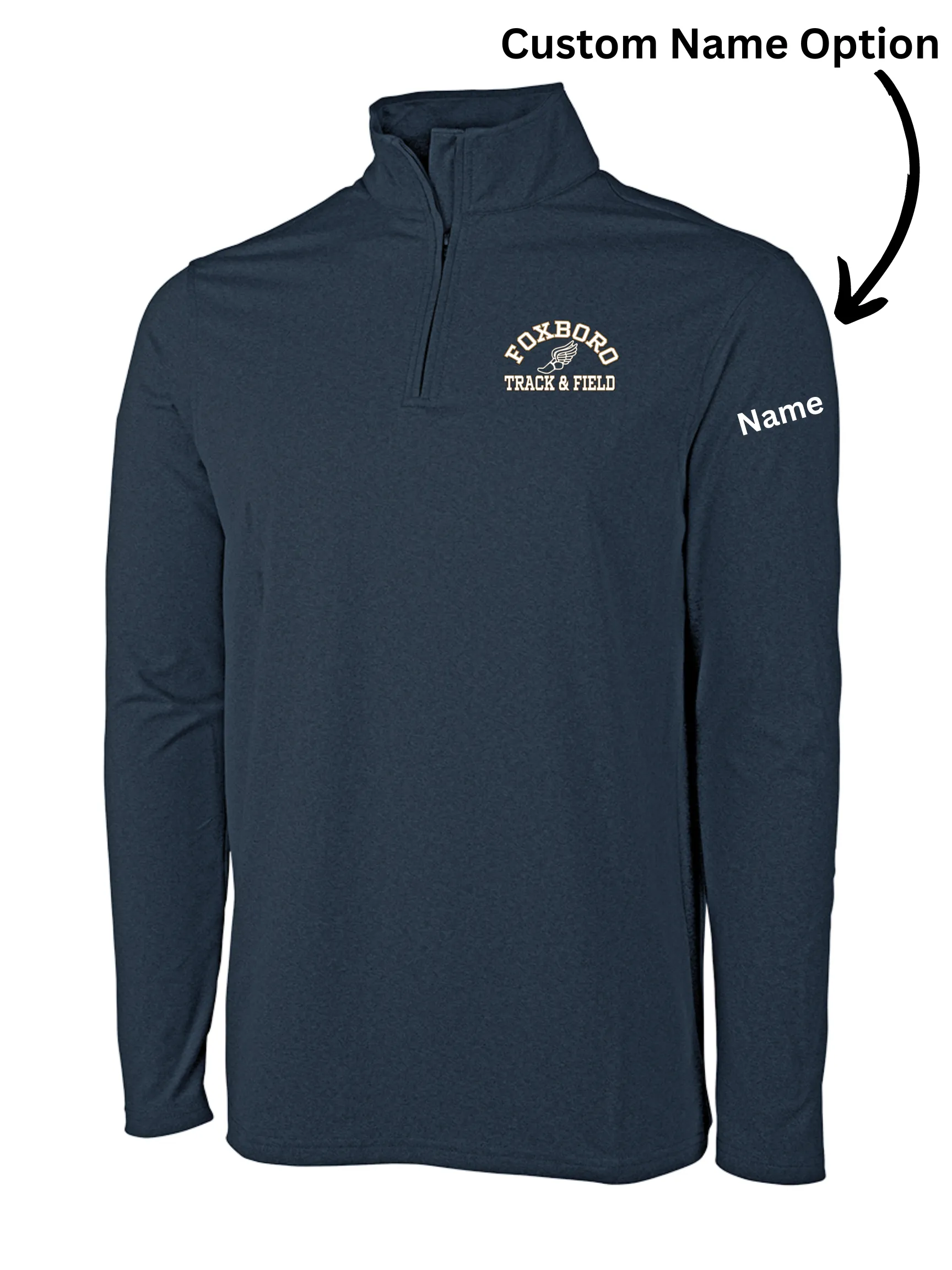 Foxboro Track and Field- Logic Quarter Zip Pullover (9468)