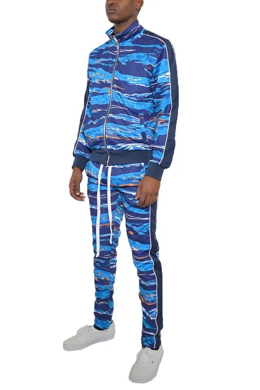 Full Print Zip Track Suit