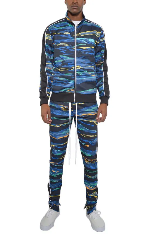 Full Print Zip Track Suit