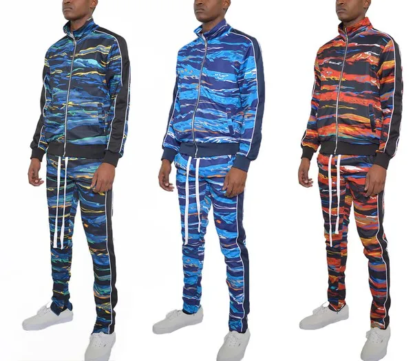 Full Print Zip Track Suit