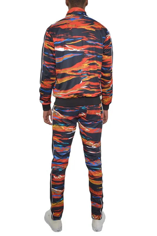 Full Print Zip Track Suit