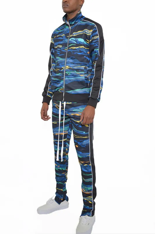 Full Print Zip Track Suit