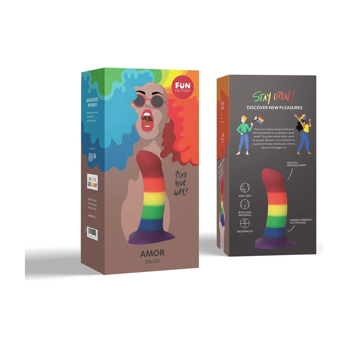 Fun Factory Limited Edition Rainbow Amor Dil