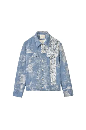 GAGNONLEE TEXTURED DENIM JACKET