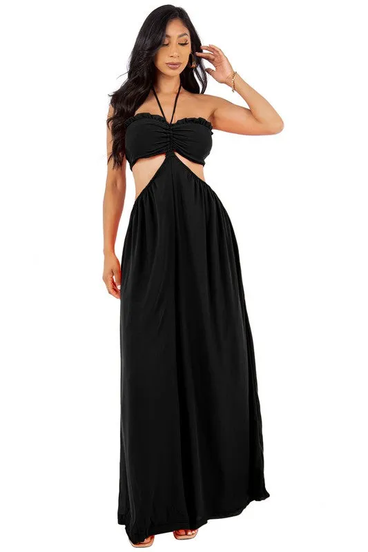 Get It Girl- Extreme Wide Leg Palazzo Jumpsuit